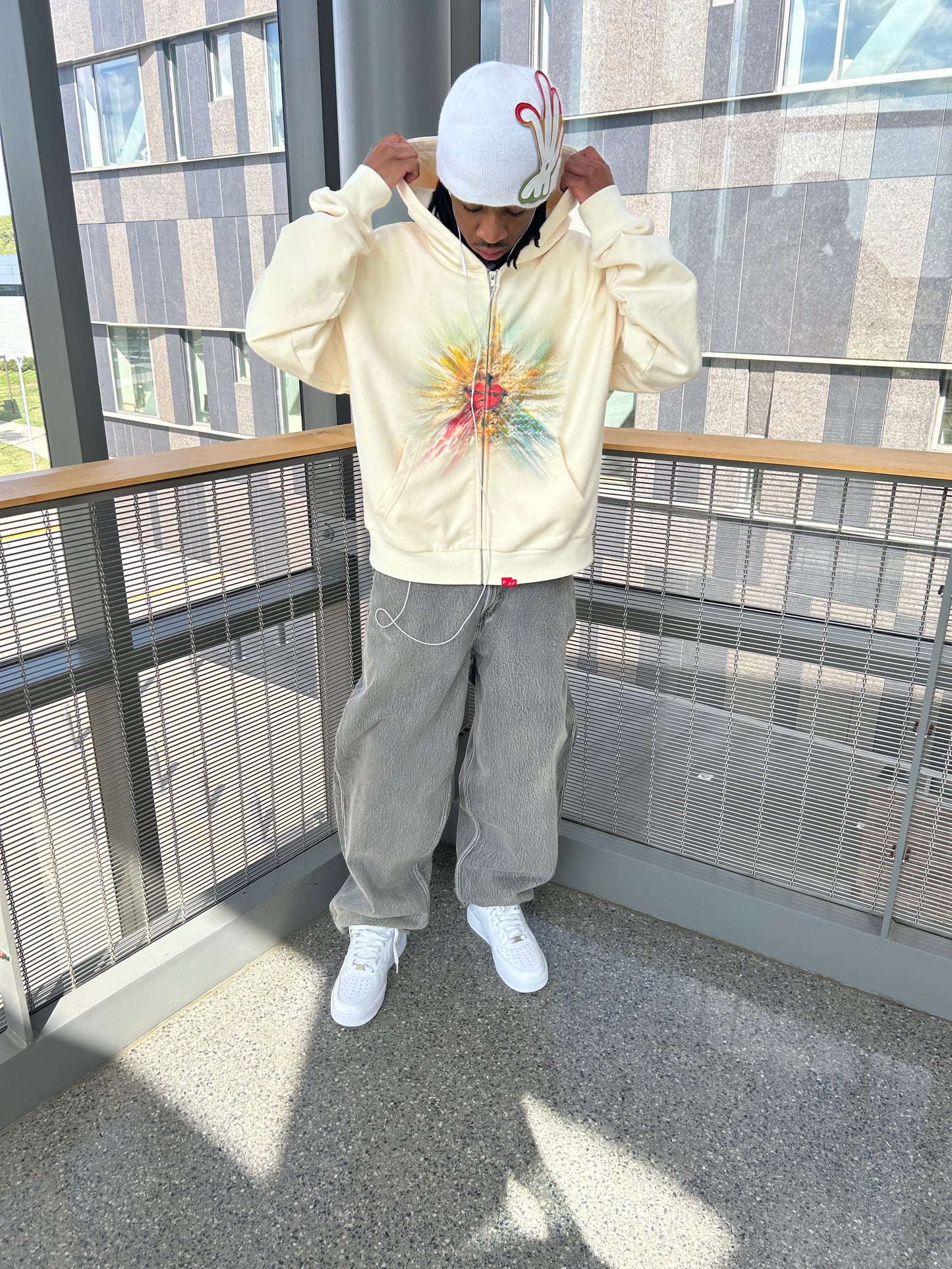 “Emergence” Zip-Up Hoodie